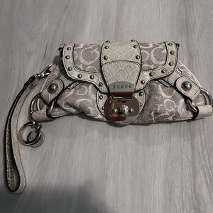 Guess bag/wristlet super cute good condition